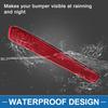 Rear Right Side Bumper Reflector No.8191012130 Bumper Reflector Side Marker for Toyota Corolla 2020-2023 ABS Red