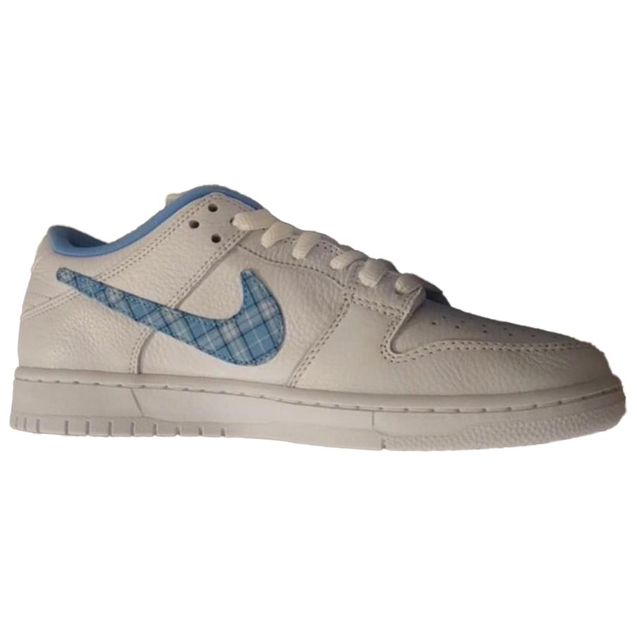 Nike SB Dunk Low Pro X Nicole Hause White And University Blue Skateboard Shoes FZ8802-100