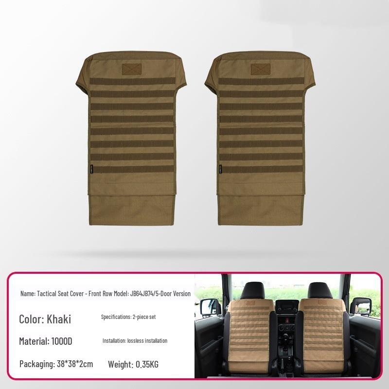 Tactical Seat Covers for 2019+ Jimny 3-Door and 5-Door Off-Road Vehicles
