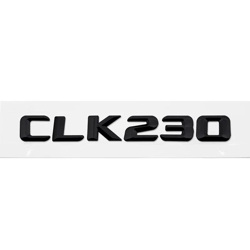 3D Letters Car Rear Trunk Emblem Sticker for Mercedes Benz CLK55 CLK63 CLK200 CLK230 CLK240 CLK280 CLK320 CLK Class Tail Badge