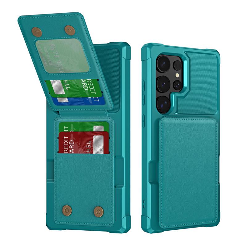 Schokbestendige Flip Portemonnee Case voor Samsung S26 Ultra/S24 Plus