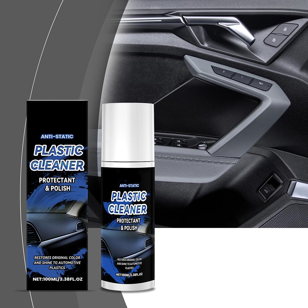 1-10PCS Car Plastic Refurbishment Agent - Interior Dashboard Cleaner & Anti-Wear Protector | 2-in-1 Renovation & Protection