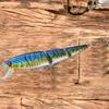 Gelenkiger Swimbait Mehrgelenkiger Künstlicher Hardbait Mit Drillingshaken Realistisch Langsam Sinkend Schwimmende Barschköder Für Forellen