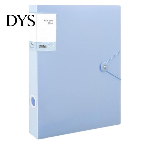 File Folder Organ Box Large Capacity Multi-functional Waterproof PVC Document A4 Insert Type Organizer Office Supplies