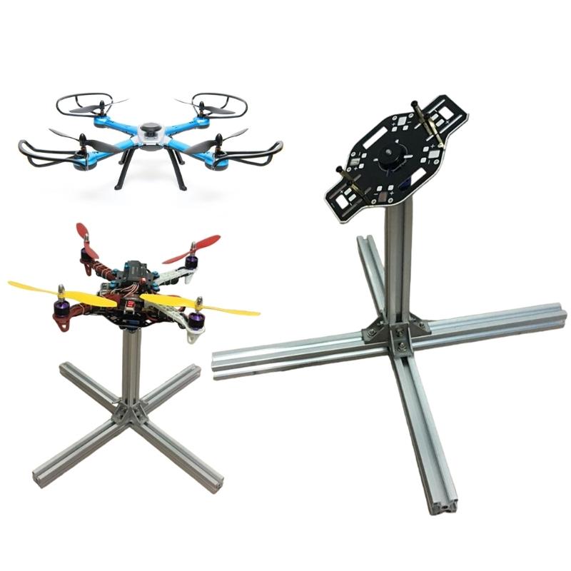 STM32 Quadcopter PID Tuning Stand Set  4-Axised Model Aircraft Gimbal PID Debugging Frame Aluminum