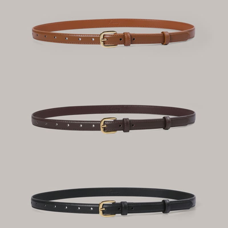 

Ремень Laminez Formal Hide - 3 цвета (Золото) Black