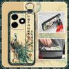 Soft case Fashion Phone Case For Tecno Spark20/KJ5 Lanyard Waterproof Ring Wrist Strap Back Cover Silicone Shockproof