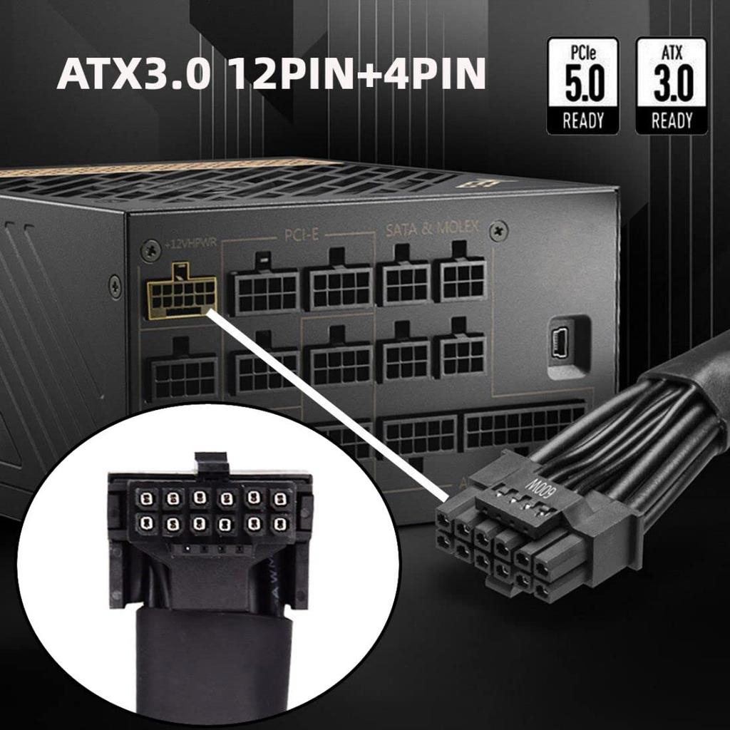 CHENYANG ATX3.0 PCI-E 5.0 12VHPWR Modular Cable for 3080 3090TI PSU 16PIN 12PIN+4PIN Graphics Card