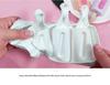 Sanxin Silicone Ice Cream Mold for Homemade Children's Popsicles, Christmas Cakes, and Chocolate Fruits