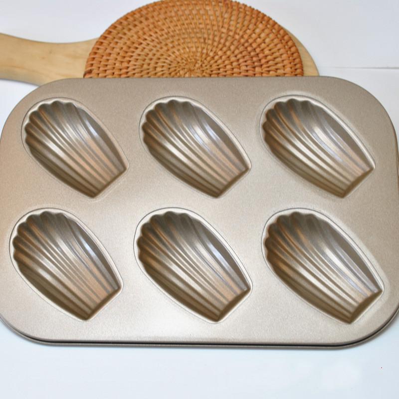 Форма для бананового кекса Антипригарный противень Форма для кекса-ракушки Хлебопекарная форма shell