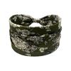 Bohemian Geometric Print Knotted Headband for Women - Spring/Summer Hair Accessory