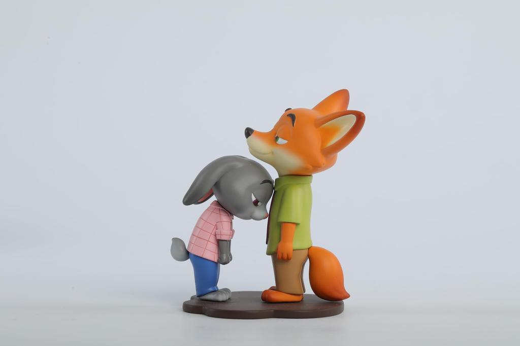 52TOYS BLINDBOX Zootopia Best Partners PVC ABS Trading Box of 6 & Figures,