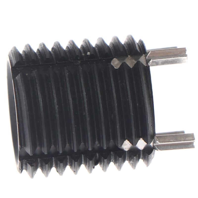5Pcs M8-M14 Keylock Wire Thread Insert ,Helicoil Nut Black Carbon Steel Key-Locking Thread Repair Inserts