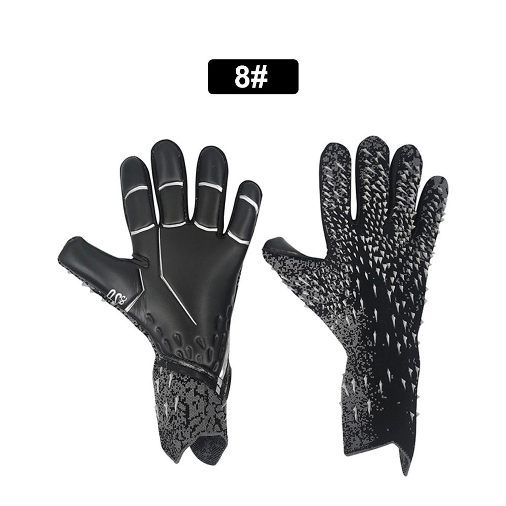 Goalkeeper Gloves Strong Grip for Soccer Goalie Goalkeeper Gloves with Size 6/7/8/9/10 Football Gloves for Kids Youth and Adult
