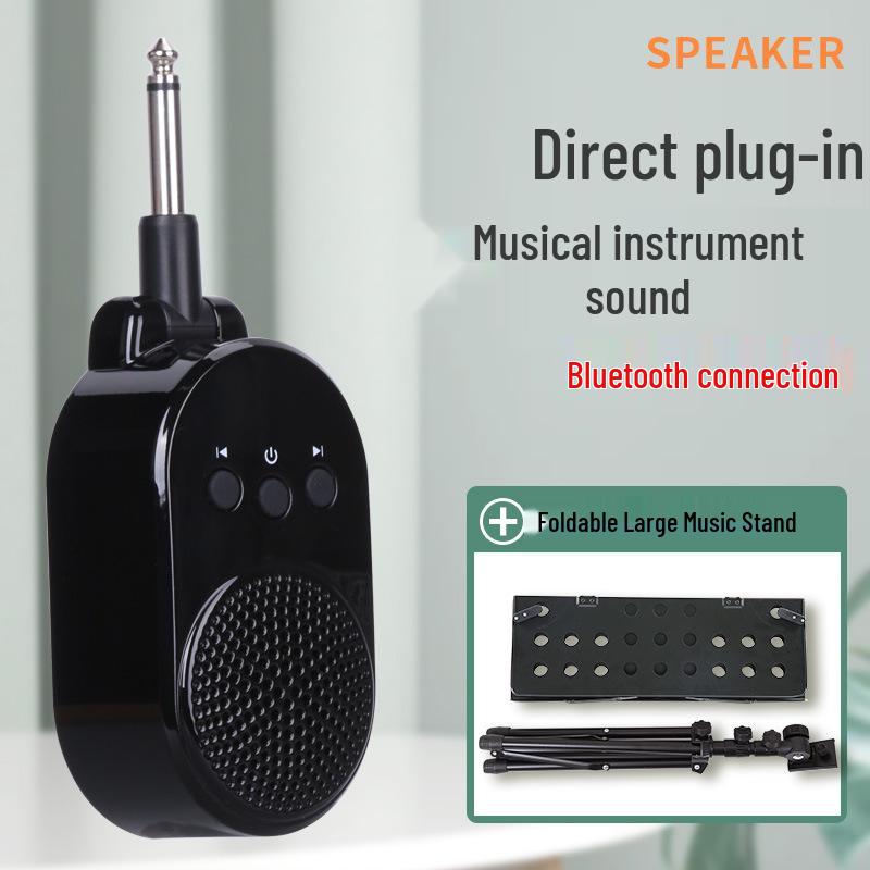 Bluetooth Mini Amplifier Speaker for Electric Wind Instruments with USB Flash Drive