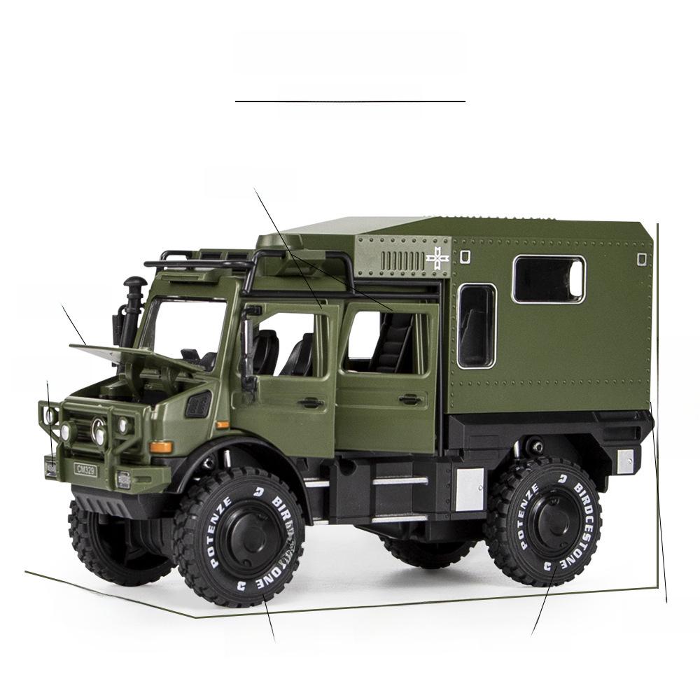 Mercedes-Benz Unimog Off-Road RV Alloy Climber Model (Boxed)
