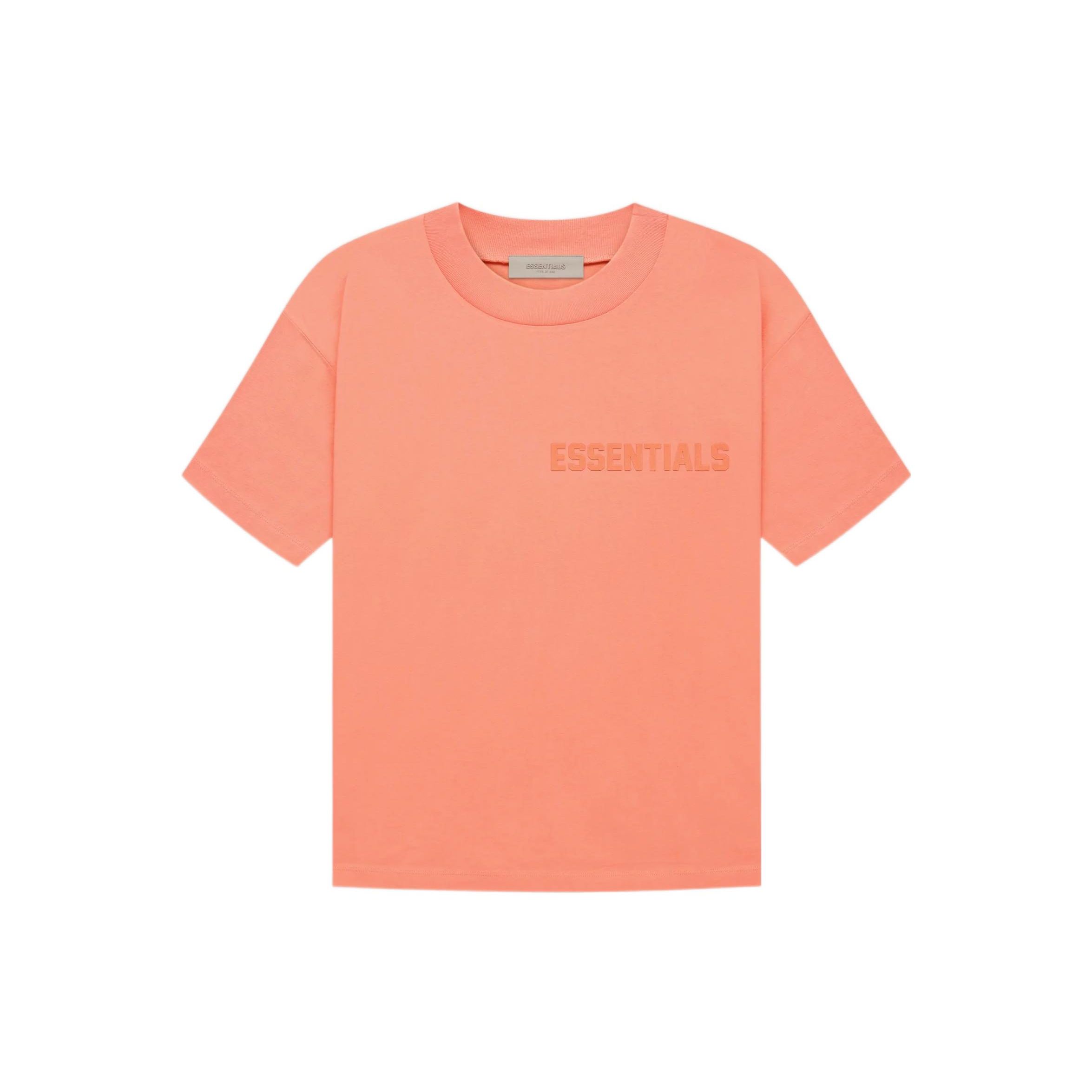 

Футболка Fear of God Essentials FW22 з коротким рукавом Кораловий Унісекс FOG-FW22-084 XXL