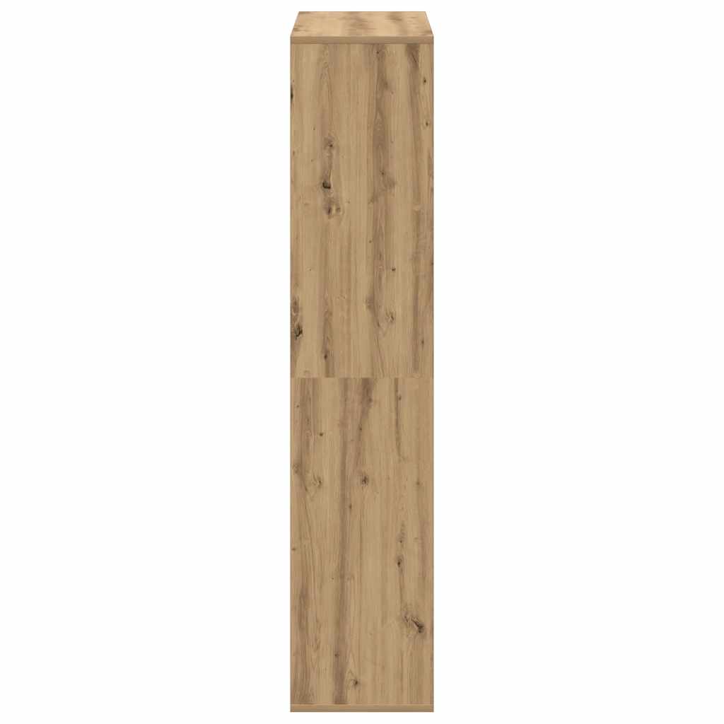 Room Divider Bookshelf Artisan Oak 69.5 x 29 x 137.5 cm