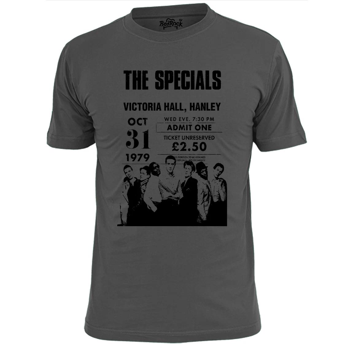 Mens Specials Victoria Hall Gig Poster Ska T shirt 2 Tone Terry Hall Madness 4XL