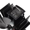 Stove Fan 6 Blade Mini Fireplace Fan Heat Powered Wood Stove Fan