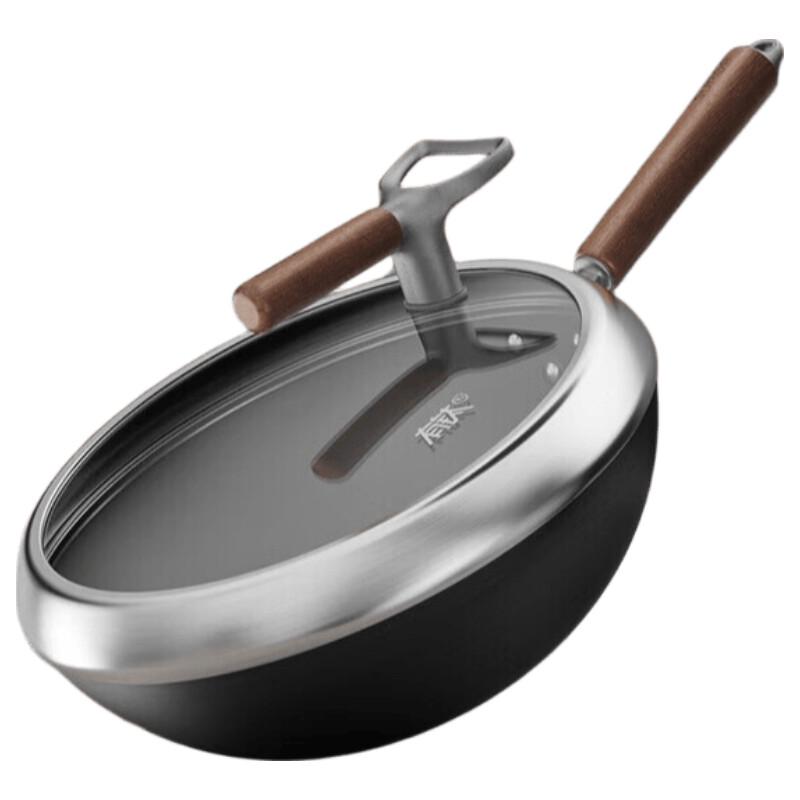 Supor Titanium-Iron Coating-Free Wok