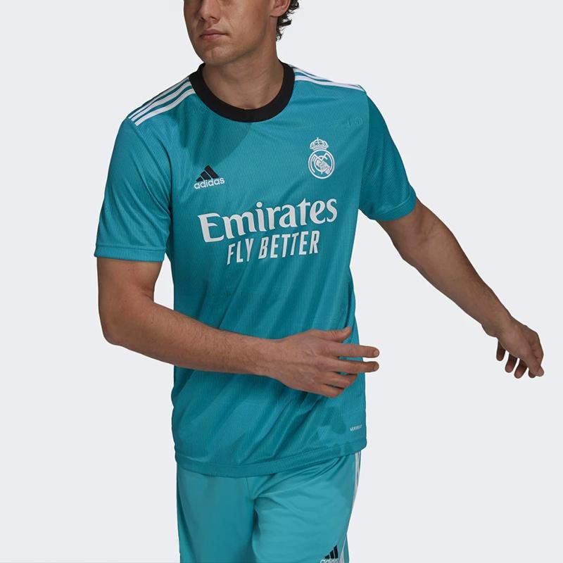 adidas Real Madrid Hosťovský Dres s Krátkym Rukávom Pánske Topánky Pávovo-Zelený H40951