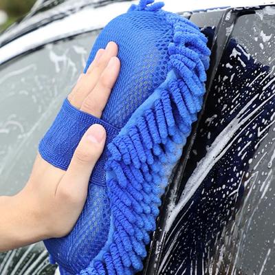 Car Cleaning Brush Cleaner Tools Microfiber Car Washer Sponge Cleaning Washing Towel Auto Gloves Car Washing Accessories