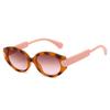 New Retro Tortoiseshell Gradient Cat Eye Women Sunglasses  Luxury Brand Two Color Frame Design Men Casual Sun Glasses Uv400