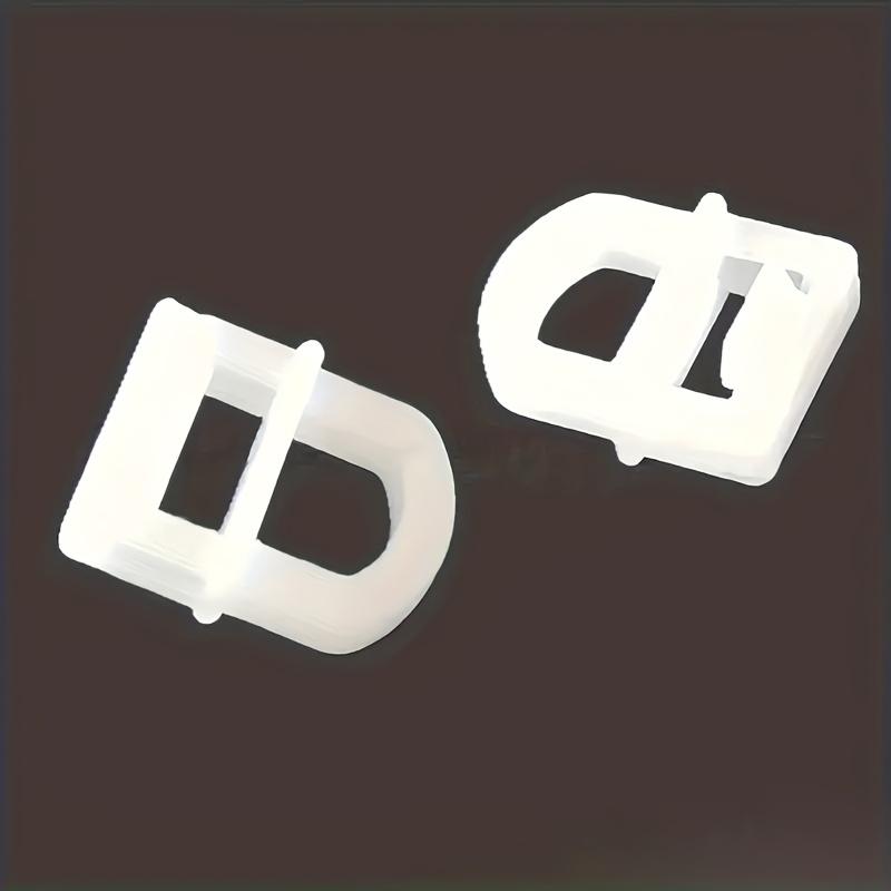 Modern Plastic Car Curtain Buckles - Lifting Ring Hook Buckle for Vehicle Track Slider Accessories