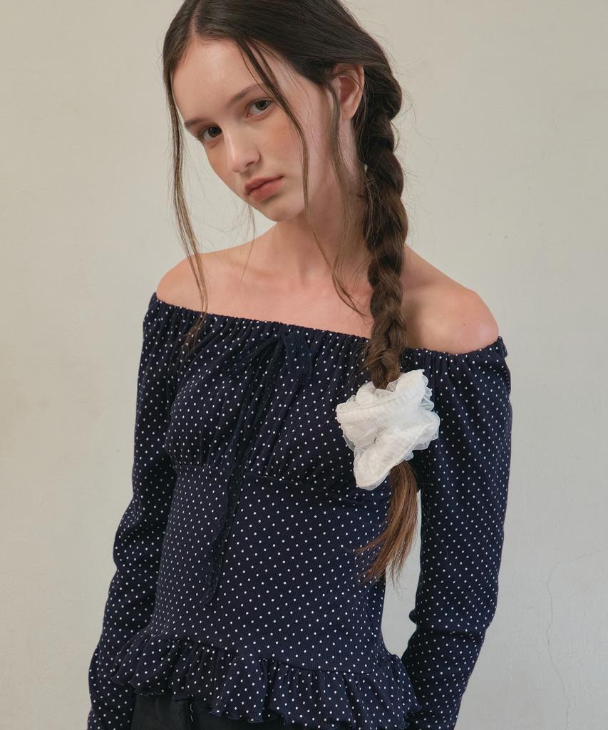 Ournostalgia Cloud Lace Scrunchie_3Color(O25-Acc03)