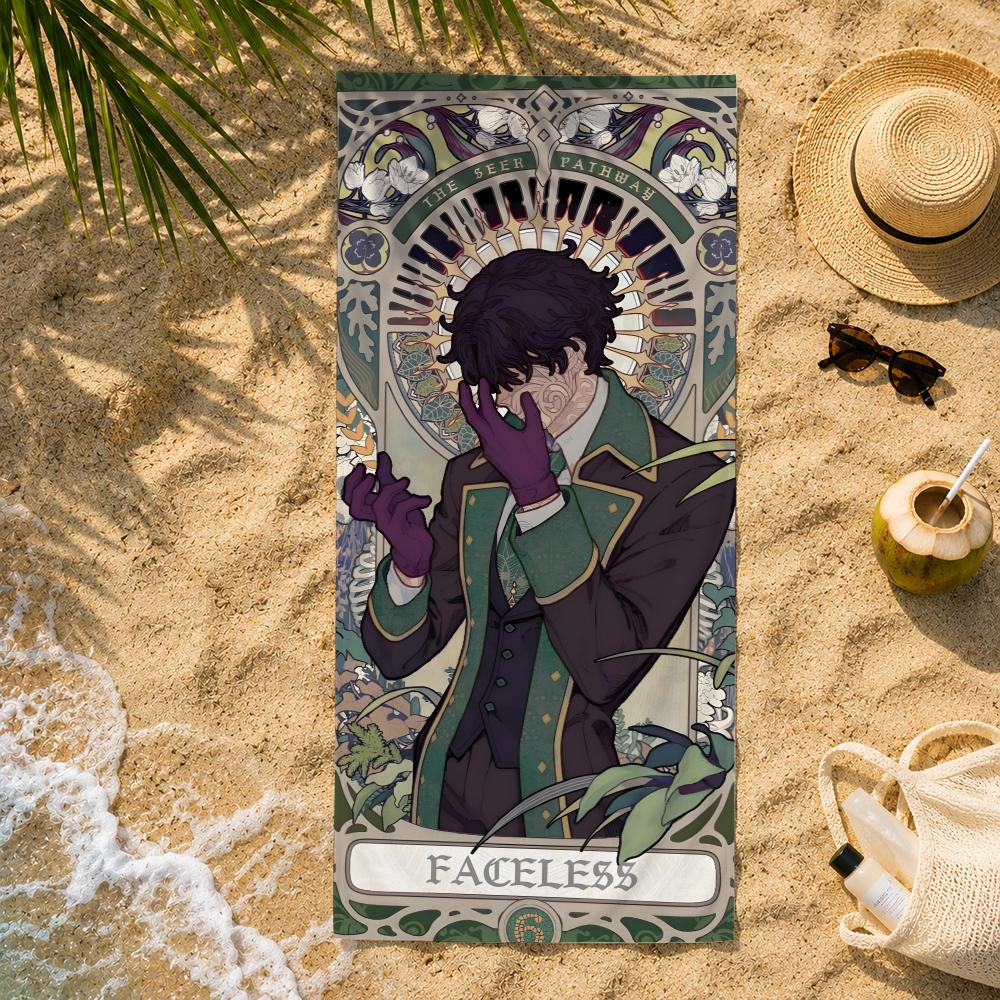 Fantasy L-Lord Of The Mysteries Towel ultra-fine fiber quick drying absorbent towel, beach swimming vacation beach towel