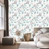 Crocodile cacti and flowers wallpaper for living room and bedroom 50x1000