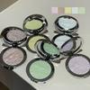 Highlight-Puder aufhellend für das Gesicht feiner Glitzer perlmuttfarben langanhaltend Pailletten-Glitzerpuder Highlight-Lidschatten