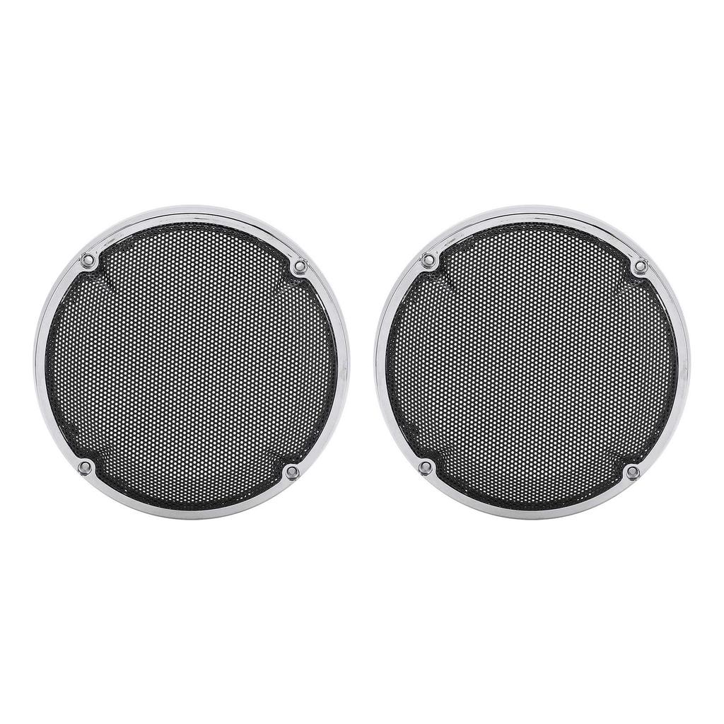 Motorcycle Speaker Mesh Cover Grille Saddlebag Lid Motors Accessory Replacement for Glide 1983‑2020