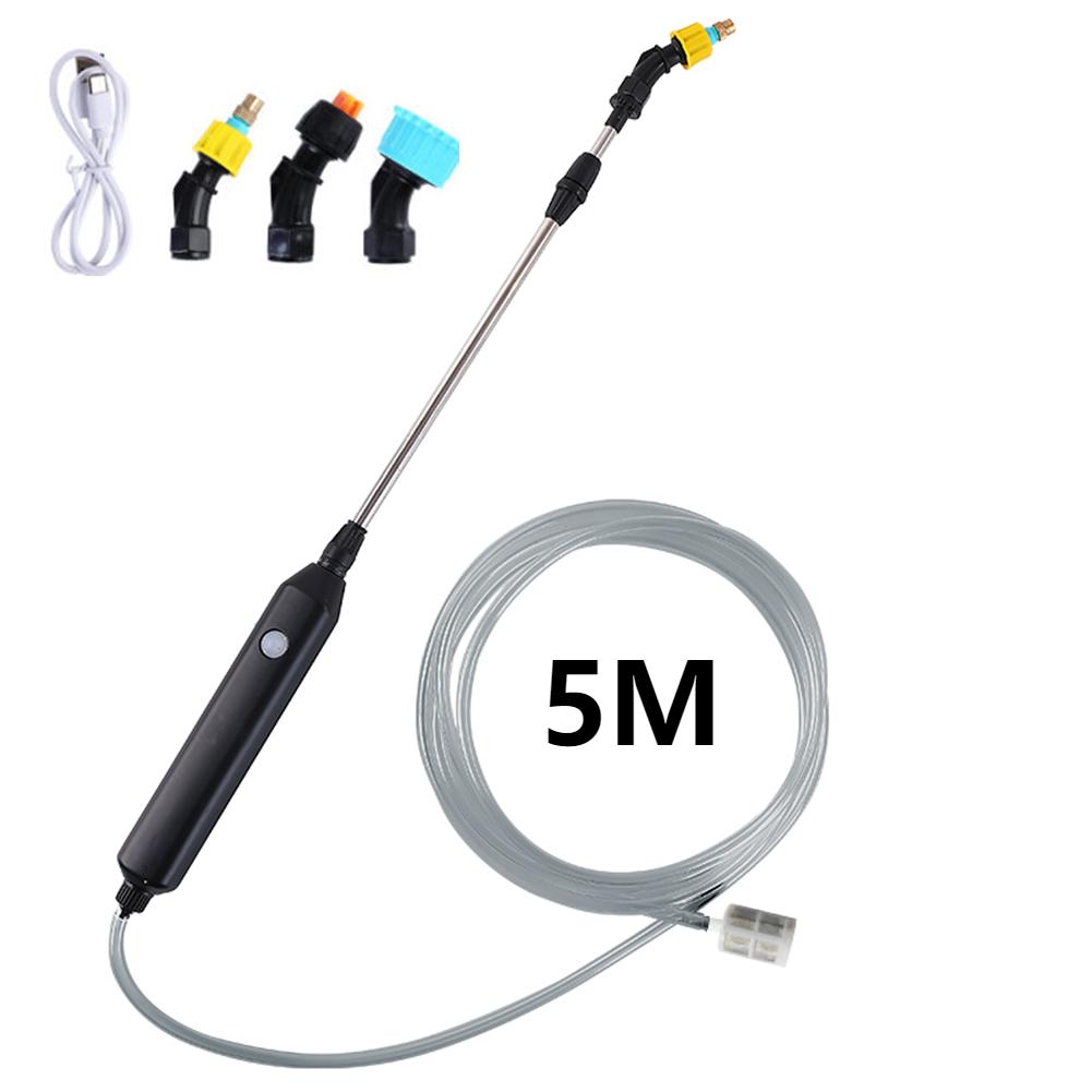 Shoulder Style Electric Sprayer 5L Watering Can With Spray Gun Automatic Garden Plant Mister USB Rechargeable Irrigation Tool