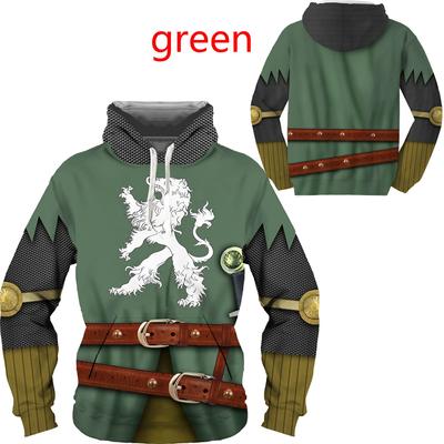 Fashion 3D Print Medieval Knight Templar Cosplay Armor Hoodie Streetwear Harajuku Armor Pullover Funny Cool Hooded Sweatshirts
