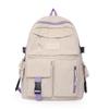 Backpack New Women's Bag Fashion College Wind Nylon Backpack Student School Bag