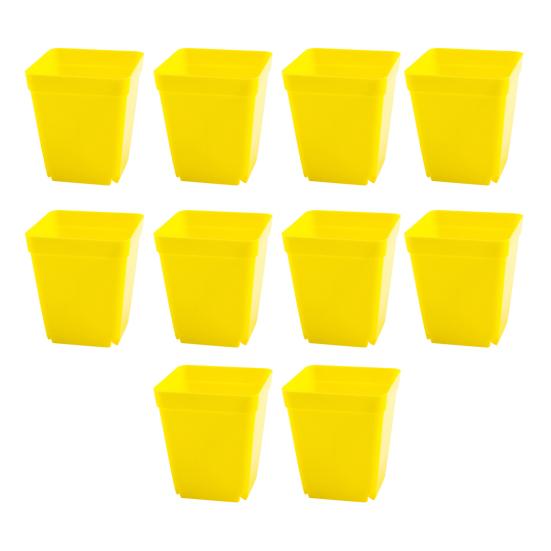 Puntos 10ks Bonsajový sazeč Mateřská školka květináč Zahrada Čtvercový Domácí Plastová Dekorace