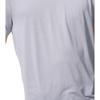 UNIQLO Solid Color Crew Neck Short Sleeve Pullover T-Shirt Men tops Light-Gray 454312-02