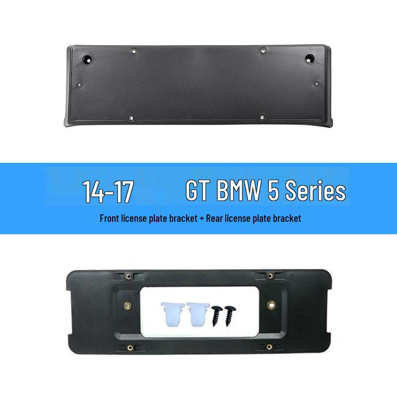 BMW 5 Series License Plate Holder: Front Holder 523/520, Rear Base 525, Bracket 528/530, 535LI Frame, GT.