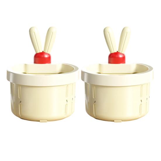 2PCS Cactus Sink Drain Basket, 3-Inch Diameter, Easy Pop-Up Waste Disposal Filter Draining Basket, for Kitchen Standard Drains