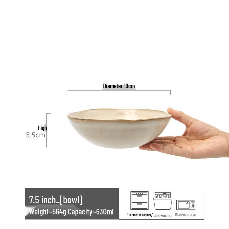 ZISIZ Ceramic Open Bowl