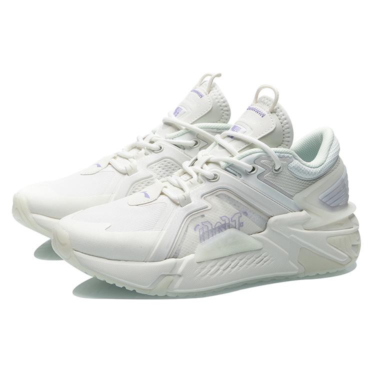 New LiNing 001 Ti Low Top Running Shoes Women's Ecru AGLR008-2
