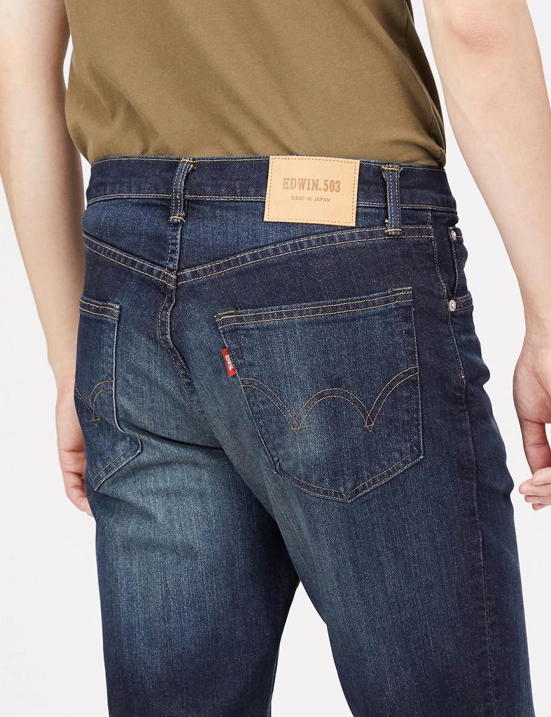 Edwin Jeans 503 Slim Tapered Denim Made In Dark Size 31 Pants, Japan, E50312, Men's, Blue,