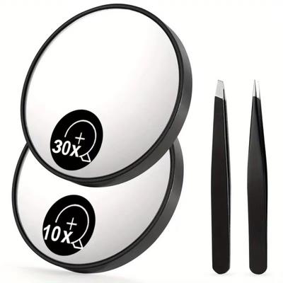 10/20/30X Enlarging Cosmetic Mirror High-definition Magnification Vanity Mirror  Eyebrow