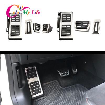 Car Pedals Cap Foot Rest Cover Brake Clutch Pedal for Volkswagen VW Jetta VII MK7 -2022 Parts