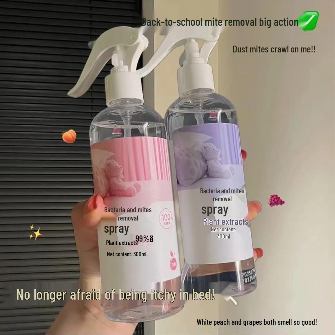 

Спрей против клещей на растительной основе: Устранитель бактерий и запахов Grape 300ml [with spray head]