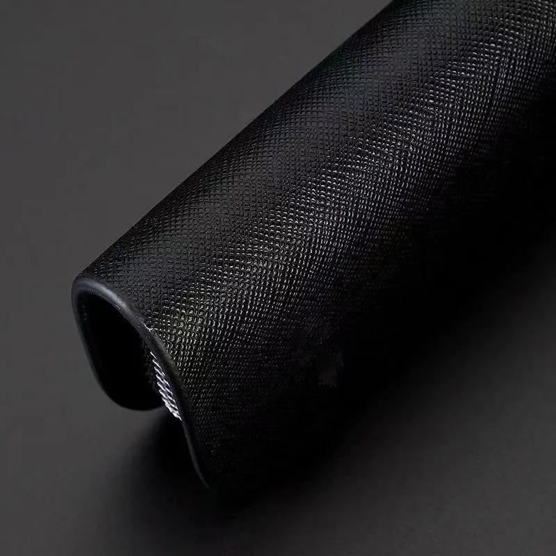 GLC GLB Leather Car Key Case Cross Pattern Car Key Cover Key Holder for Mercedes Benz New B/C/E Class A Class C200L GLC GLK CLA