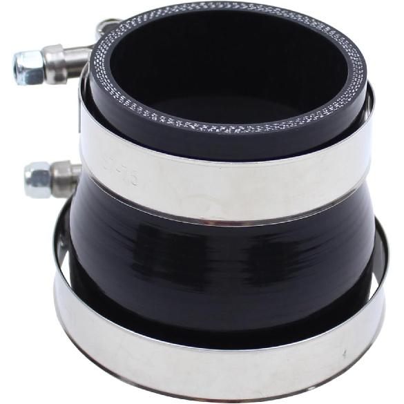 ApplianPar 2.5 to 3 inch Straight Silicone Reducer Intake Coupler Hose Turbo Pipe with T-Bolt Clamps