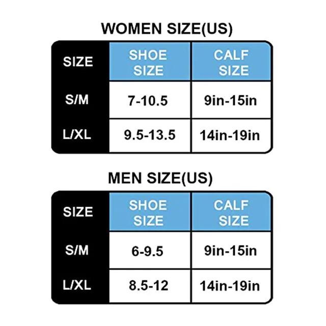 6 Pairs Mid Calf Compression Socks Sports Hiking Basketball Office Worker Calf Protection Stockings Varicose Vein Nurse Socks